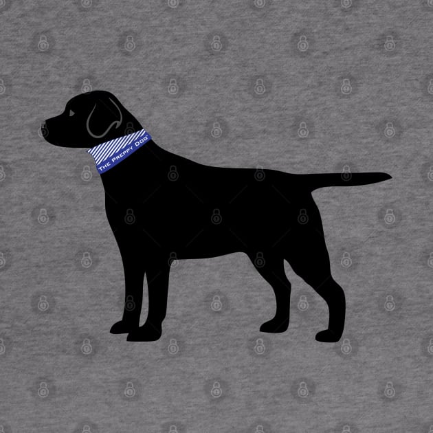 Black Dog Preppy Silhouette by emrdesigns